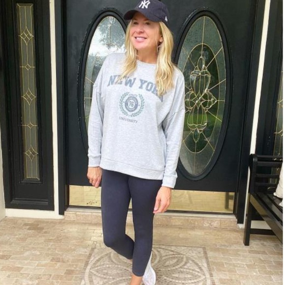 JoyLab Women's Leggings XL High-Rise Seamless 7/8 Black Activewear Workout New - Picture 7 of 10